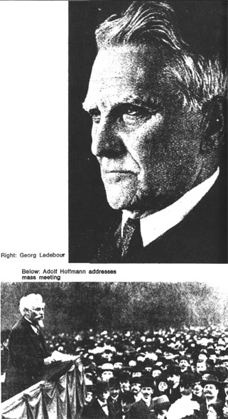 Georg Ledebour, Alfred Hoffmann