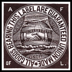 Retrato American Federation of Labor - AFL 