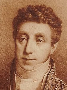 Retrato Charles Lemercier de Longpré, barão d'Haussez