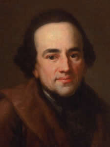 Retrato Moses Mendelssohn
