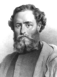 Retrato Ludwik Adam Mierosławski