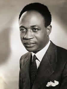 Retrato Francis Kwame Nkrumah